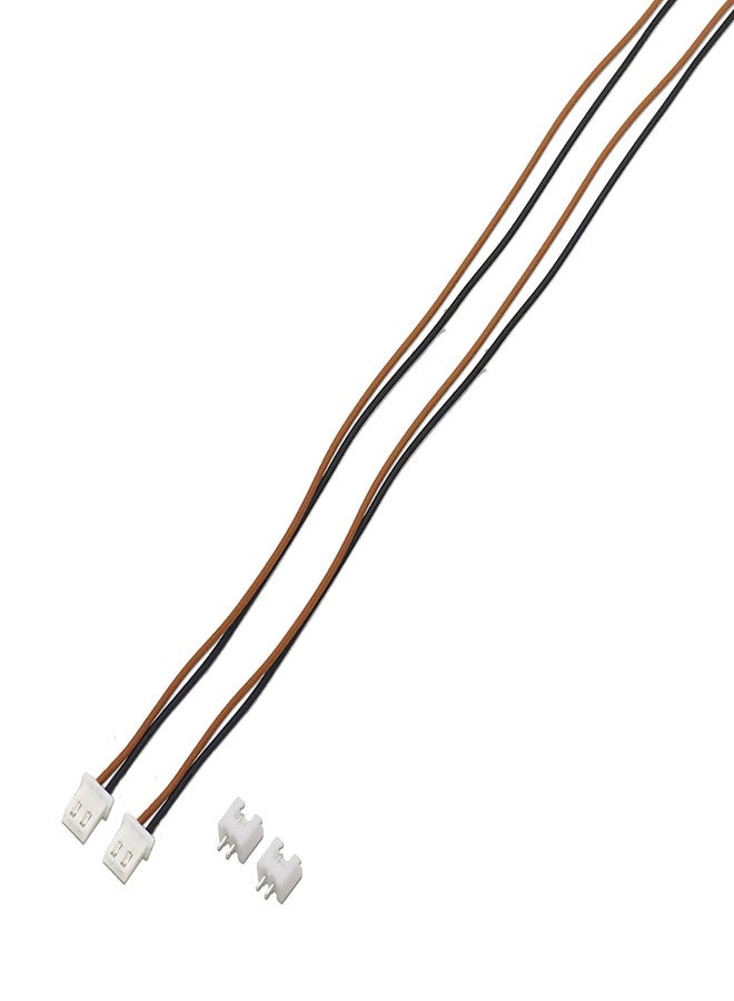 إلكترونيك سبايسس مجموعة موصلات إلكترونية ثنائية الدبابيس (ذكر وأنثى) بقطر 2.5 مم، مع سلك سيليكون بطول 10 بوصات - عبوة من 20 قطعة - Image 3